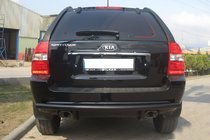 Kia Sportage 2004–2010 Zadný ochranný oblúk AK002 Black (nerez) fotografia 1