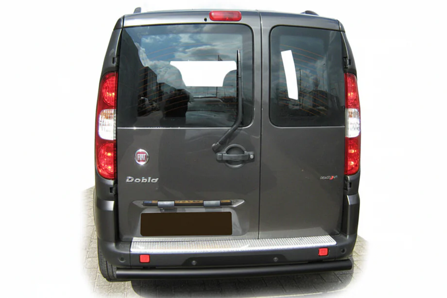 Fiat Doblo I 2001–2005 Zadný ochranný rám AK002 Black (nerez) Image