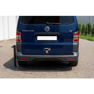Zadný oblúk Wave AK006 Black (nehrdzavejúca oceľ) Volkswagen T5 Caravelle 2004–2010
