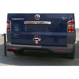 Zadný oblúk Wave Black (nerez) Volkswagen T5 Transporter 2003–2010 fotografia 1