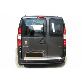 Zadný ochranný oblúk AK002 Black (nerez) Fiat Doblo I 2005–2010