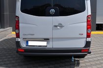 Volkswagen Crafter 2006–2016 Zadný ochranný oblúk AK002 Black (nerez) fotografia 1