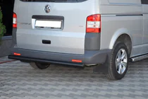 Volkswagen T5 Transporter 2003–2010 Zadný ochranný oblúk AK002 Black (nerez) fotografia 3