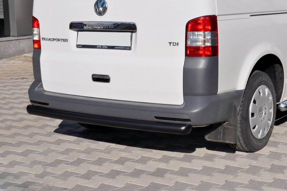 Volkswagen T5 Multivan 2003–2010 Zadný ochranný oblúk AK002 Black (nerez) Image