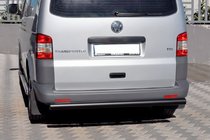 Volkswagen T5 Caravelle 2004–2010 Zadný ochranný oblúk AK002 Black (nerez) fotografia 4