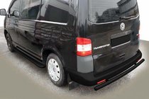 Volkswagen T5 2010–2015 Zadný ochranný oblúk AK002 Black (nerez) fotografia 6