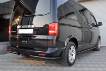 Volkswagen T5 Multivan 2003–2010 Zadné rohové diely AK003 Black (2 ks, nehrdzavejúca oceľ) fotografia 8