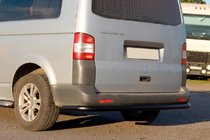 Volkswagen T5 Caravelle 2004–2010 Zadné rohové diely AK003 Black (2 ks, nehrdzavejúca oceľ) fotografia 3