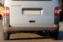 Volkswagen T5 Caravelle 2004–2010 Zadné rohové diely AK003 Black (2 ks, nehrdzavejúca oceľ) fotografia 6