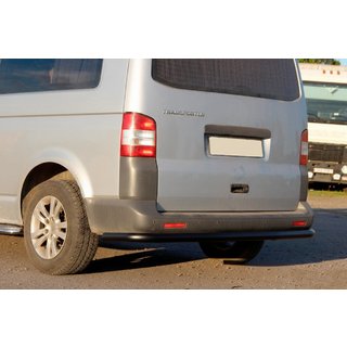 Zadné rohové diely AK003 Black (2 ks, nehrdzavejúca oceľ) Volkswagen T5 Caravelle 2004–2010 fotografia 3