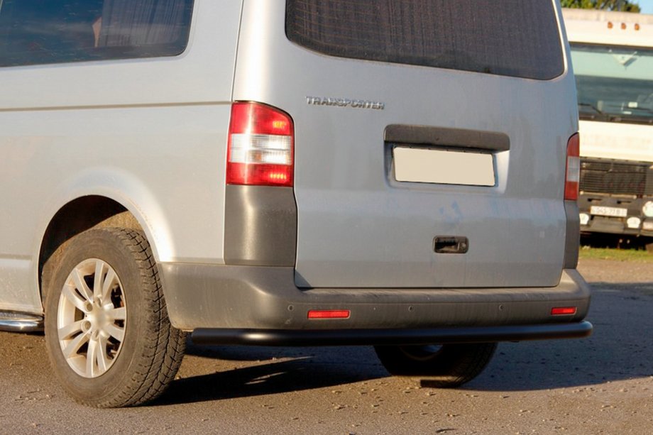 Volkswagen T5 2010–2015 Zadné rohové diely AK003 Black (2 ks, nehrdzavejúca oceľ) Fotografia 3