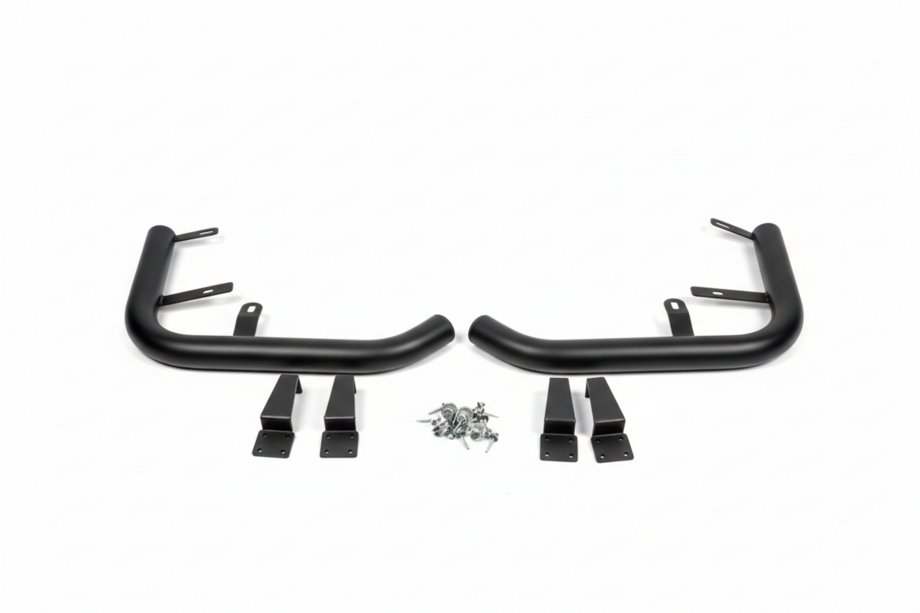 Volkswagen T5 2010–2015 Zadné rohové diely AK003 Black (2 ks, nehrdzavejúca oceľ) Fotografia 10