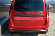 Renault Logan MCV 2005–2013 Zadný oblúk Black (nehrdzavejúca oceľ) fotografia 1