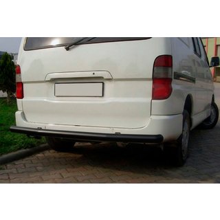 Zadný ochranný oblúk Black (nerez) Toyota HiAce