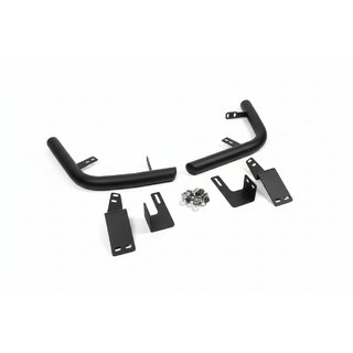 Zadné rohové diely AK003 Black (2 ks, nehrdzavejúca oceľ) Toyota Land Cruiser Prado 120 2002–2009 fotografia 2