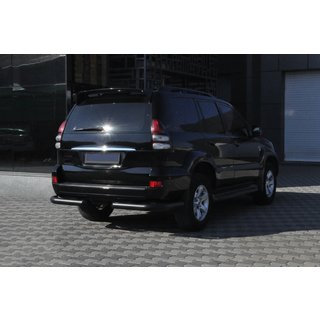 Zadné rohové diely AK003 Black (2 ks, nehrdzavejúca oceľ) Toyota Land Cruiser Prado 120 2002–2009 fotografia 4