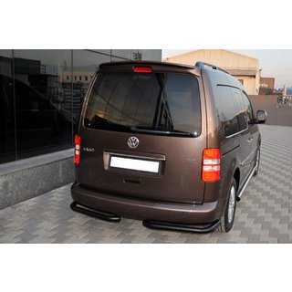 Zadné rohové diely AK003 Black (2 ks, nehrdzavejúca oceľ) fotografia 2