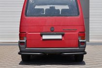 Volkswagen T4 Transporter 1990–2003 Zadné rohové diely AK003 Black (2 ks, nehrdzavejúca oceľ) fotografia 1