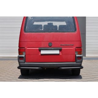 Zadné rohové diely AK003 Black (2 ks, nehrdzavejúca oceľ) Volkswagen T4 Transporter 1990–2003 fotografia 1