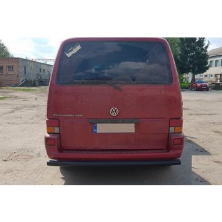 Zadný ochranný oblúk AK002 Black (nerez) Volkswagen T4 Caravelle/Multivan 1990–2003 fotografia 4
