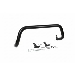 Zadný ochranný oblúk AK007 Black (nerez) Nissan Qashqai 2010–2014 fotografia 4