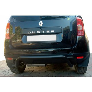 Zadný ochranný oblúk Black (nerez) Renault Duster 2008–2017 fotografia 4