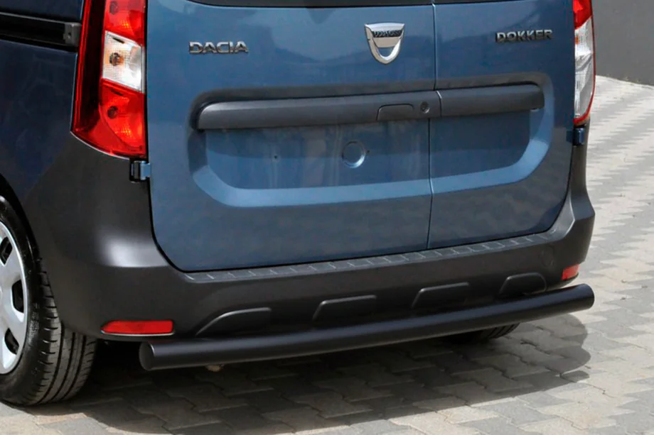 Renault Dokker 2013–2022 Zadný ochranný oblúk AK002 Black (nerez) Image