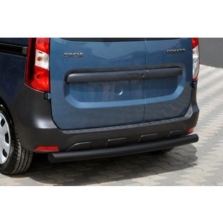 Zadný ochranný oblúk AK002 Black (nerez) Dacia Dokker 2013–2022 fotografia 1