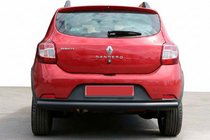 Dacia Sandero 2013–2020 Zadný ochranný oblúk AK002 Black (nerez) fotografia 1