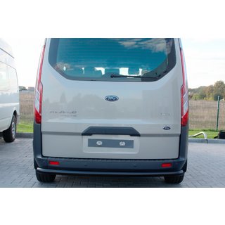 Zadný ochranný oblúk AK002 Black (nerez) Ford Custom 2013–2022 fotografia 4