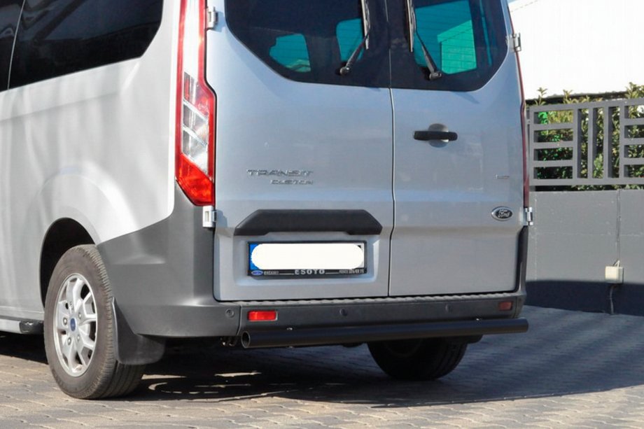 Ford Custom 2013–2022 Zadný ochranný oblúk AK002 Black (nerez) Image