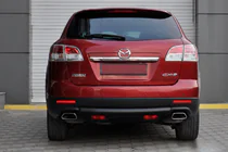 Mazda CX-9 2007–2016 Zadný ochranný oblúk AK002 Black (nerez) fotografia 2