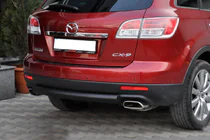 Mazda CX-9 2007–2016 Zadný ochranný oblúk AK002 Black (nerez) fotografia 1