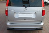 Mercedes Vaneo W414 2001–2005 Zadný ochranný rám Black (nerez) fotografia 1