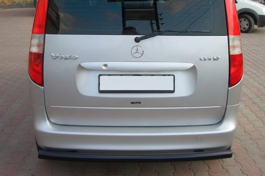 Mercedes Vaneo W414 2001–2005 Zadný ochranný rám Black (nerez) Image