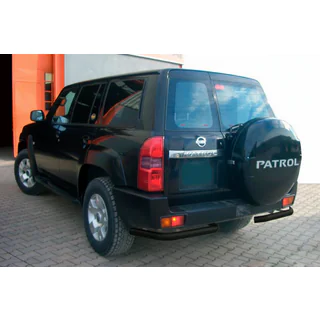 Zadné rohy AK003 Black (2 ks, nerez)