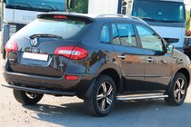 Renault Koleos 2008–2016 Zadný ochranný oblúk AK002 Black (nerez) fotografia 2