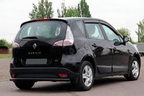 Renault Scenic/Grand 2009–2016 Zadný ochranný oblúk AK002 Black (nerez) fotografia 2