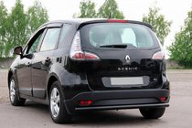 Renault Scenic/Grand 2009–2016 Zadný ochranný oblúk AK002 Black (nerez) fotografia 3