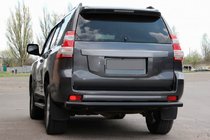 Toyota Land Cruiser Prado 150 2009–2023 Zadný ochranný oblúk AK002 Black (nerez) fotografia 7