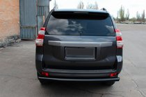 Toyota Land Cruiser Prado 150 2009–2023 Zadný ochranný oblúk AK002 Black (nerez) fotografia 8