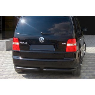 Zadné rohové diely AK003 Black (2 ks, nehrdzavejúca oceľ) fotografia 1