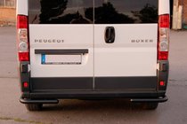 Citroen Jumper 2007–2025 Zadné rohové diely AK003 Black (2 ks, nehrdzavejúca oceľ) fotografia 3