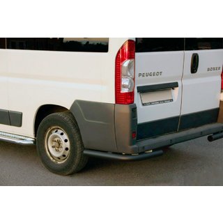 Zadné rohové diely AK003 Black (2 ks, nehrdzavejúca oceľ) Citroen Jumper 2007–2025 fotografia 1