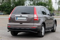 Honda CRV 2012–2016 Zadný ochranný oblúk AK008 Black (nehrdzavejúca oceľ) fotografia 3