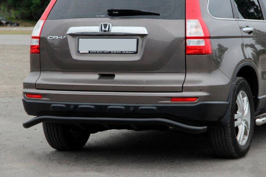 Honda CRV 2012–2016 Zadný ochranný oblúk AK008 Black (nehrdzavejúca oceľ) Image