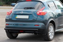 Nissan Juke 2010–2019 Zadný ochranný oblúk AK002 Black (nerez) fotografia 1