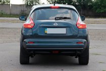 Nissan Juke 2010–2019 Zadný ochranný oblúk AK002 Black (nerez) fotografia 5