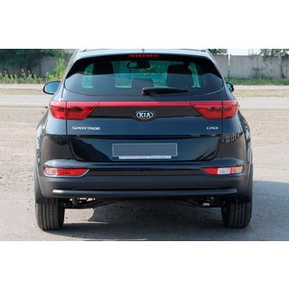 Zadný ochranný rám AK002 Black (nerez) Kia Sportage 2015–2021 fotografia 2