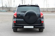 Toyota Rav 4 2006–2013 Zadné rohové diely AK003 Black (2 ks, nehrdzavejúca oceľ) fotografia 2